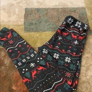Christmas leggings